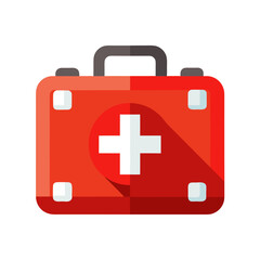 Obraz premium first aid kit isolated