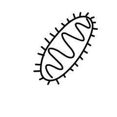 Hand drawn doodle medical laboratory icons set. Vector illustration 