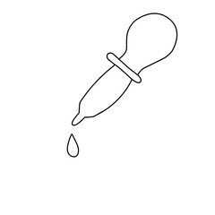 Hand drawn doodle medical laboratory icons set. Vector illustration 