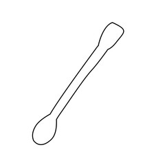 Hand drawn doodle medical laboratory icons set. Vector illustration 