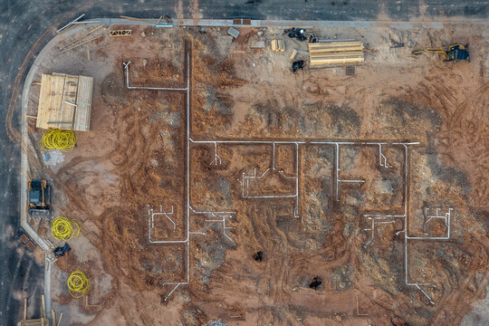Piping at a Construction Site in Buford, Georgia