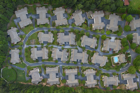 Housing Subdivision in Stone Mountain, Georgia