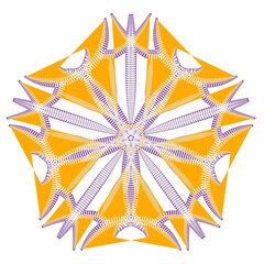 abstract floral ornamental mandala