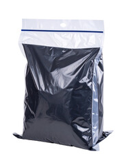Space saver saving seal bag sucking air vacuum clothing storage compressed package Isolated on Transparent or White Background