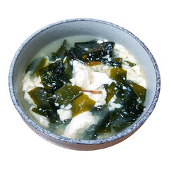 A curated collection of wholesome and savory soft tofu and seaweed soup (sundubu miyeokguk). © 이 순재