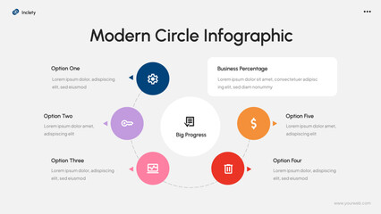 Modern Circle Infographic