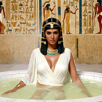Cleopatra im Bad 20