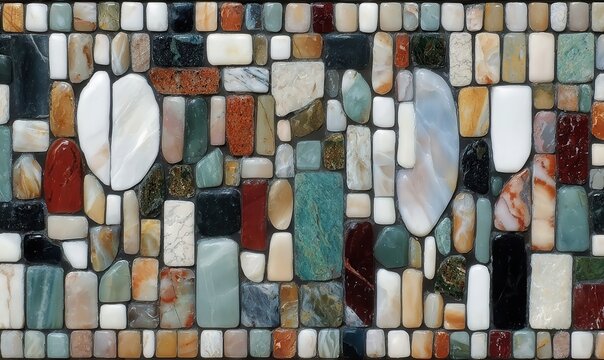 Abstract Tile Art