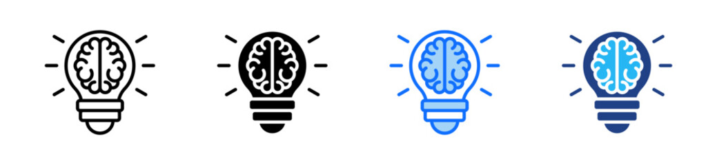 Problem Solving Icon Set Multiple Style Collection