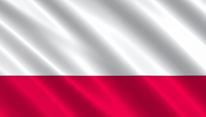 Waving Flag of Poland