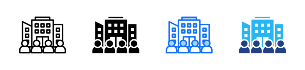 Enterprise Icon Set Multiple Style Collection