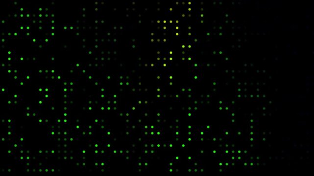 Formless Signals on a Black Plain: Dot Overlay Solid Background for Mobile UIs, Branding Boards, Slide Decks, Interface Design, and Visual Posters