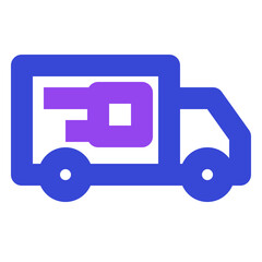 shopping and ecommerce twotone icon set