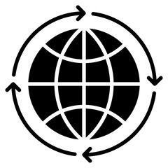 International glyph icon