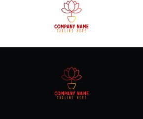 Elegant Botanical Logo Ecofriendly Brand Identity