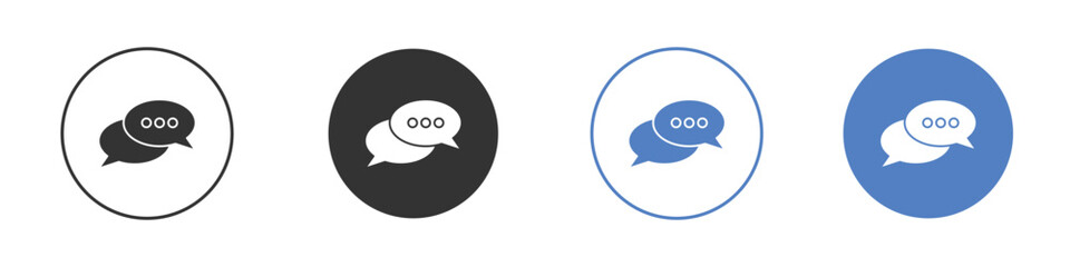 Speech bubble icon