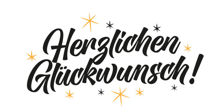 Herzlichen Gl&uuml;ckwunsch
