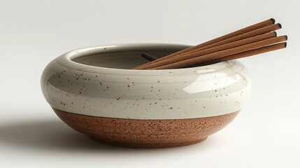 cinnamon sticks in a bowl