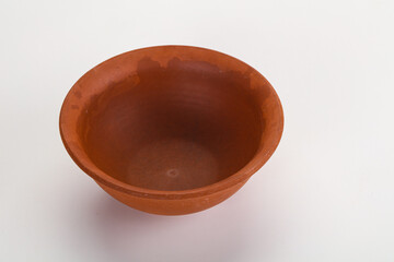 Empty clean color bowl dishware