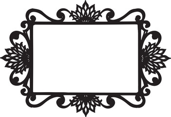 Ornate Silhouette Vector Designs