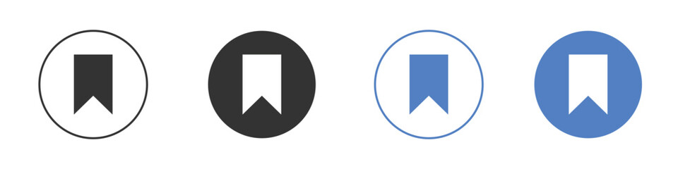 Bookmark icon symbol. Quality design element.