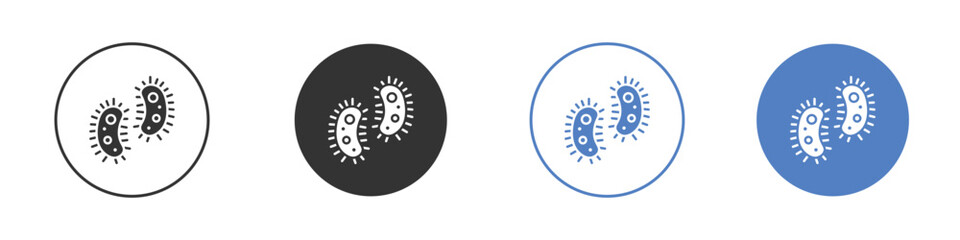 Bacteria icon symbol. Quality design element.