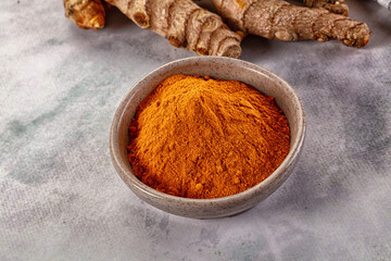 Indian tumeric cumin dry powder