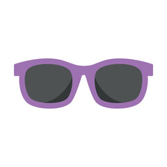 Sunglasses Icon &ndash; Flat Vector Summer Accessory Symbol