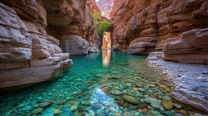 futuristic glowing abstract background with flowing water