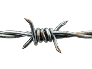 Triple barbed wire