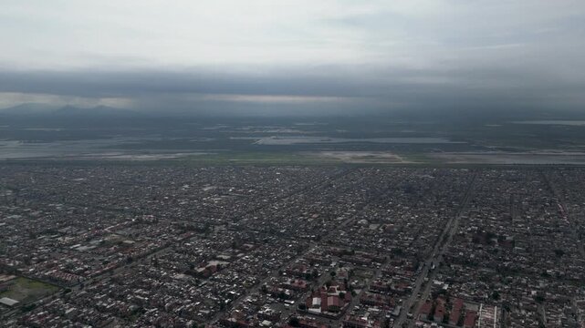 An Aerial View of Lake Texcoco's Conservation Zone