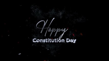 American Pride Constitution Day Typography Template - Powered by Adobe