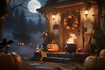 Obraz premium Halloween festival Artwork 