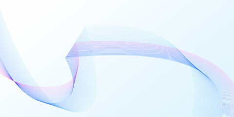 Clean and modern abstract wave background with soft blue and purple gradients.