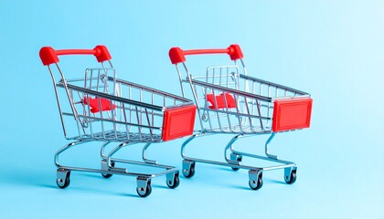 shopping cart with money