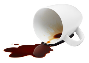 coffee spilling