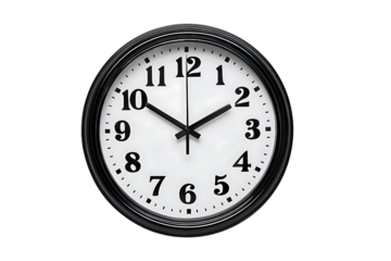 Timeless analog clock face shows precise time for deadlines business meetings or scheduling needs