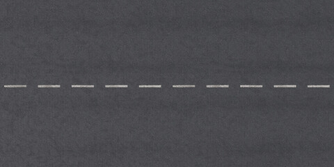 Dotted Line Asphalt Road Texture