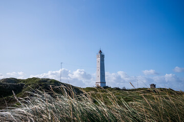 lighthouse in morning light