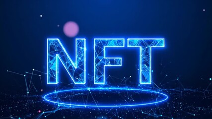 Nft digital art presentation - Powered by Adobe