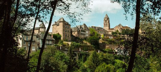Uzerche en Corrèze, France