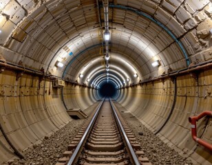 proper ventilation and drainage systems are installed inside tunnels to reduce water pressure and humidity which can weaken rock and soil supporting tunnel walls.