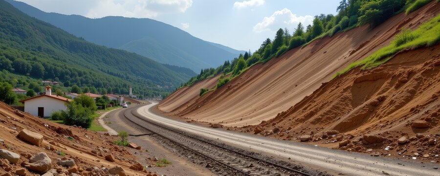 disasters such as landslides are becoming more common due to climate change as heavier rains destabilize hillsides and increase soil saturation