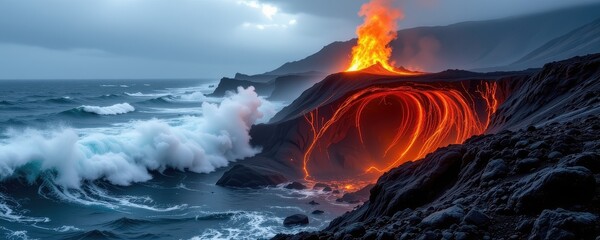 The Sudden Collapse Underwater Volcanoes