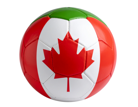 canada flag sphere