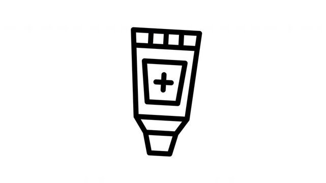 pomade minimalist stroke animation