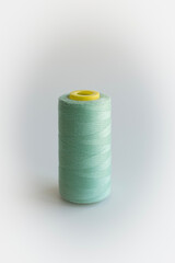 Coil of water green color