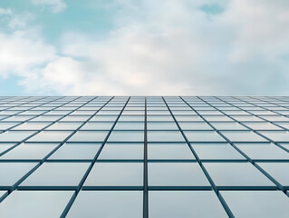 Modern Building Facade 3D Illustration