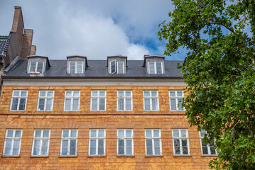 Fototapeta premium Magnifique paysages de la ville de Copenhague au Danemark