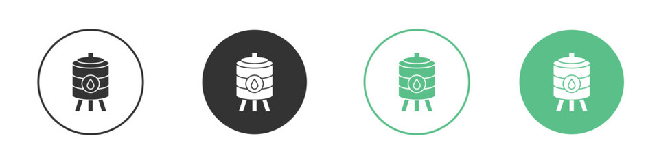 Water tank icon